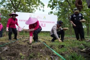 Polres Bojonegoro Sulap Lahan Kosong Jadi Kebun Jagung Wujudkan Swasembada Pangan