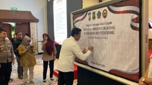 Deklarasi Bersama Tolak Intoleransi dan Terorisme, Densus 88 AT Polri Perkuat Ketahanan Sosial Masyarakat